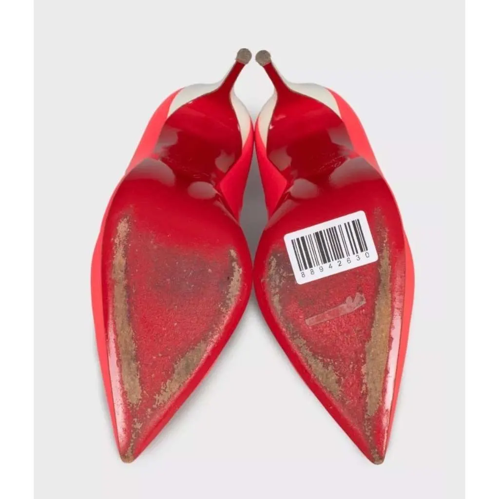 Christian Louboutin So Kate Pointed Toe Pumps Pink Leather Very good - Box View