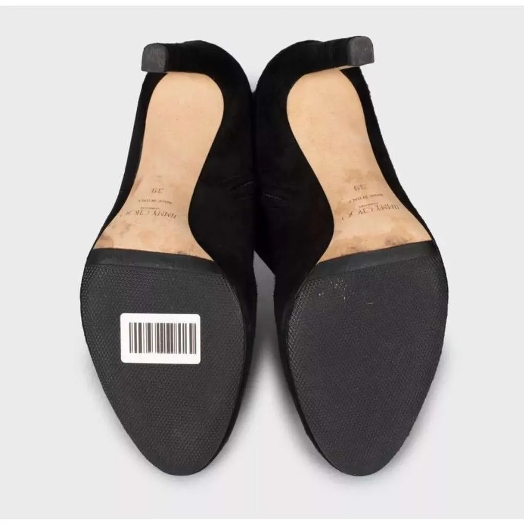 Jimmy Choo Loretta Ankle Boots Black Suede Very good - Box View