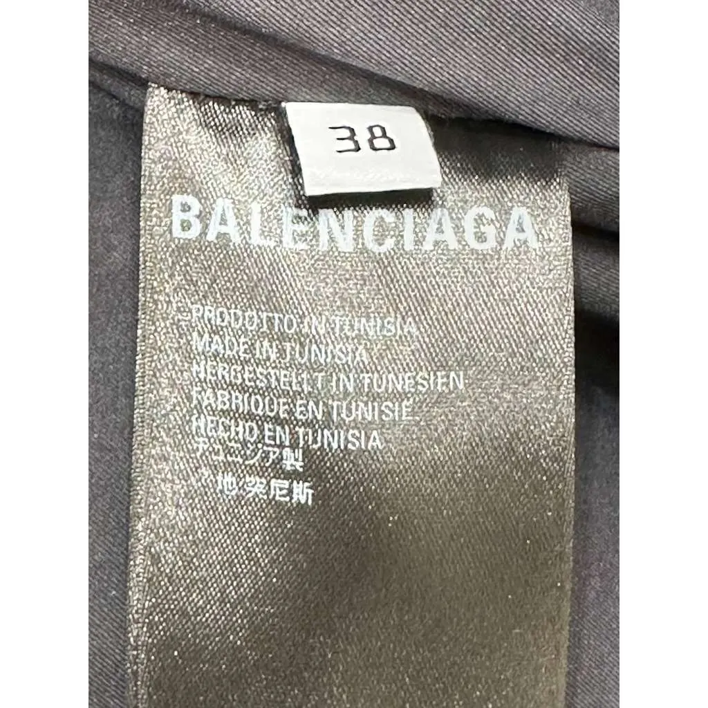 Balenciaga Lacquered Puffer Jacket Black Cotton Good - Box View