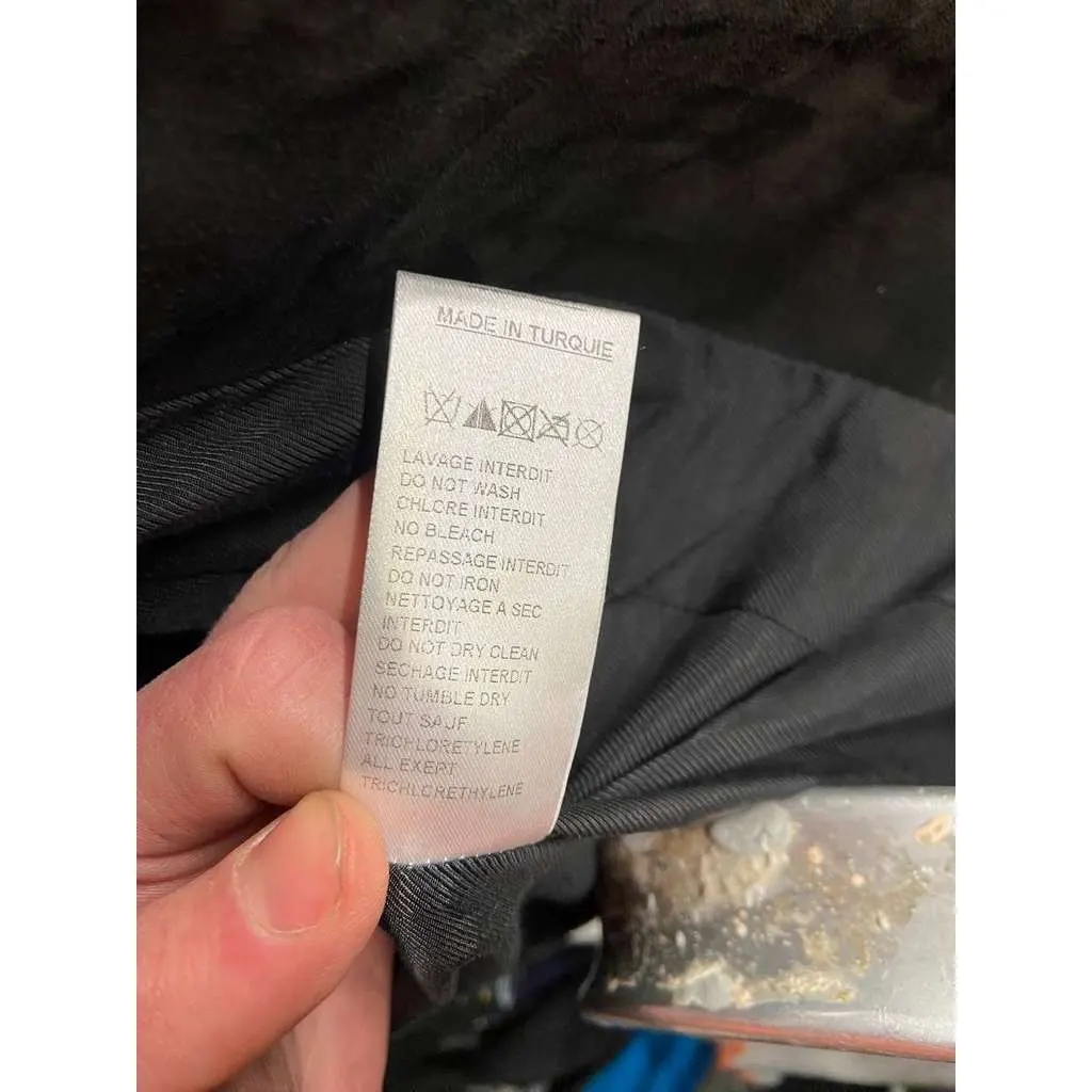 Balmain Jacket with Hardware Black Cotton Very good - Box View
