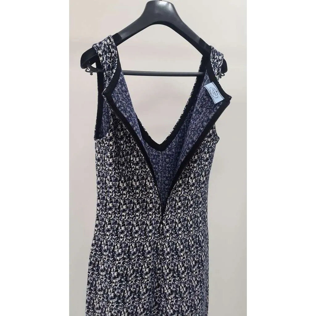 Prada Knit Midi Dress Black Cotton Very good - Box View