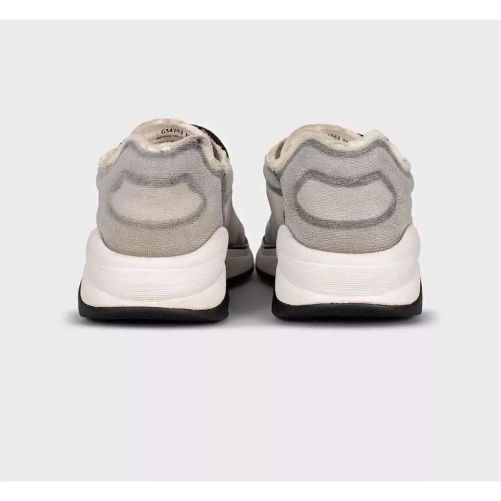 Chanel Mesh Sneakers Grey Lace Very good - Model View