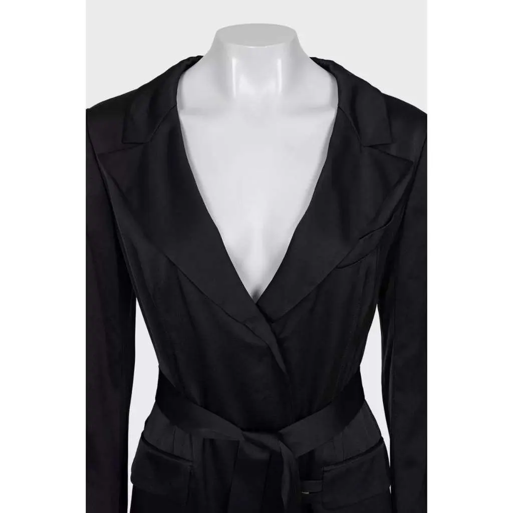 Lanvin Viscose Maxi Dress Black Cotton Very good - Model View