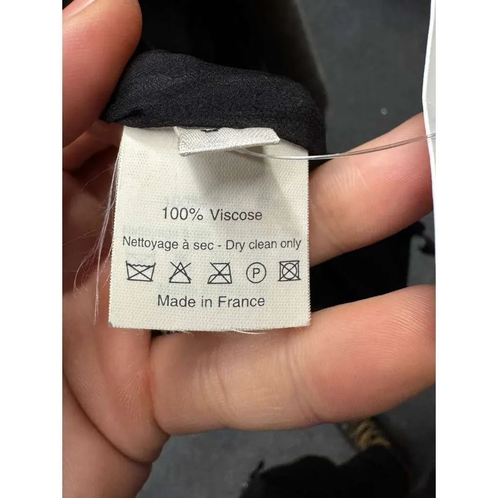 Lanvin Viscose Maxi Dress Black Cotton Very good - Box View