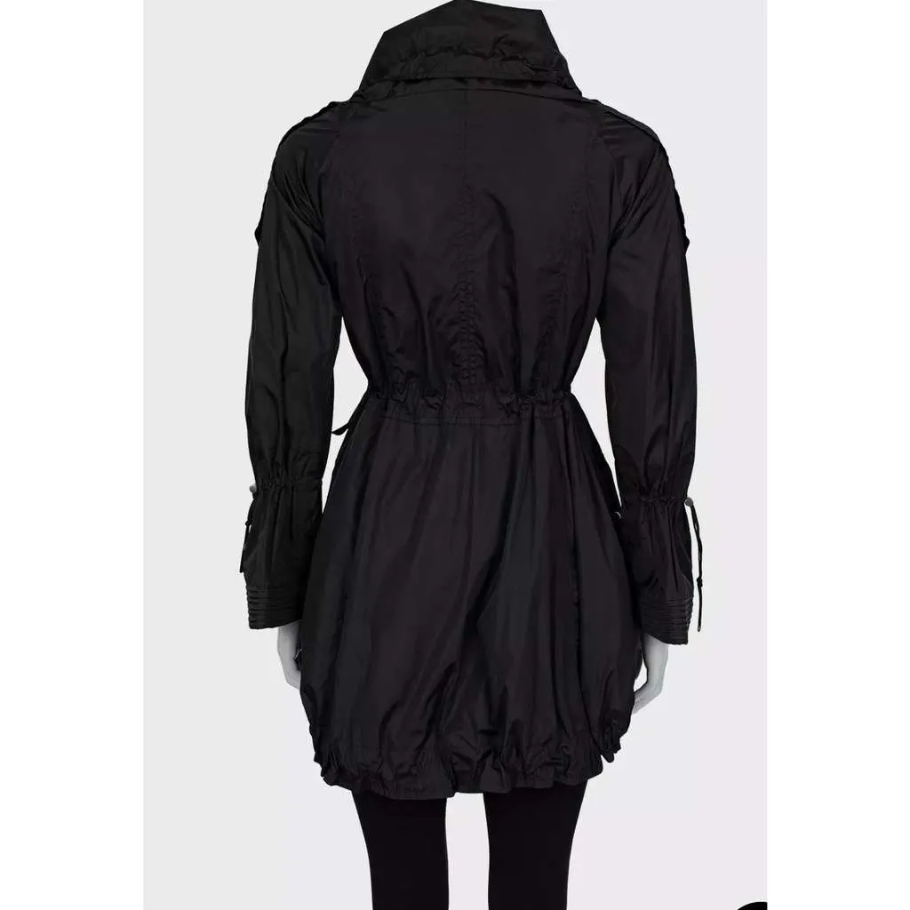 Burberry Trench Coat Black Cotton Very good - Inside View