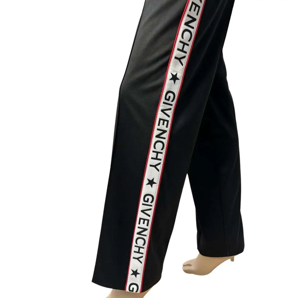 Givenchy Contrast Side Stripes Tracksuit Black Cotton Very good - Model View
