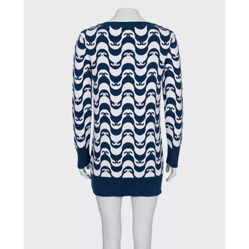 Chanel Pre Spring 2021 Dress MultiColor Wool Very good - Inside View