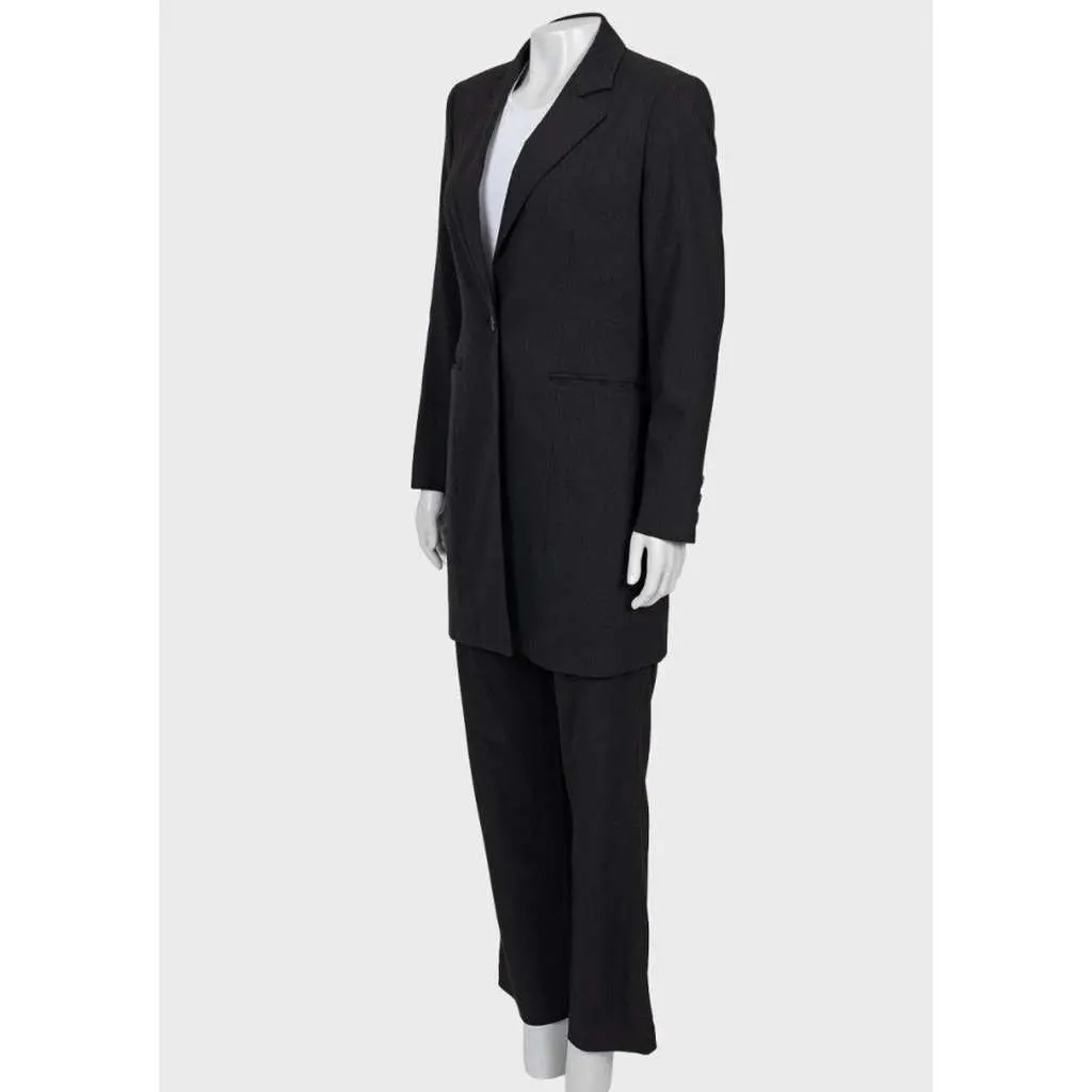 Gianfranco Ferré Suit Black Wool Very good - Back View