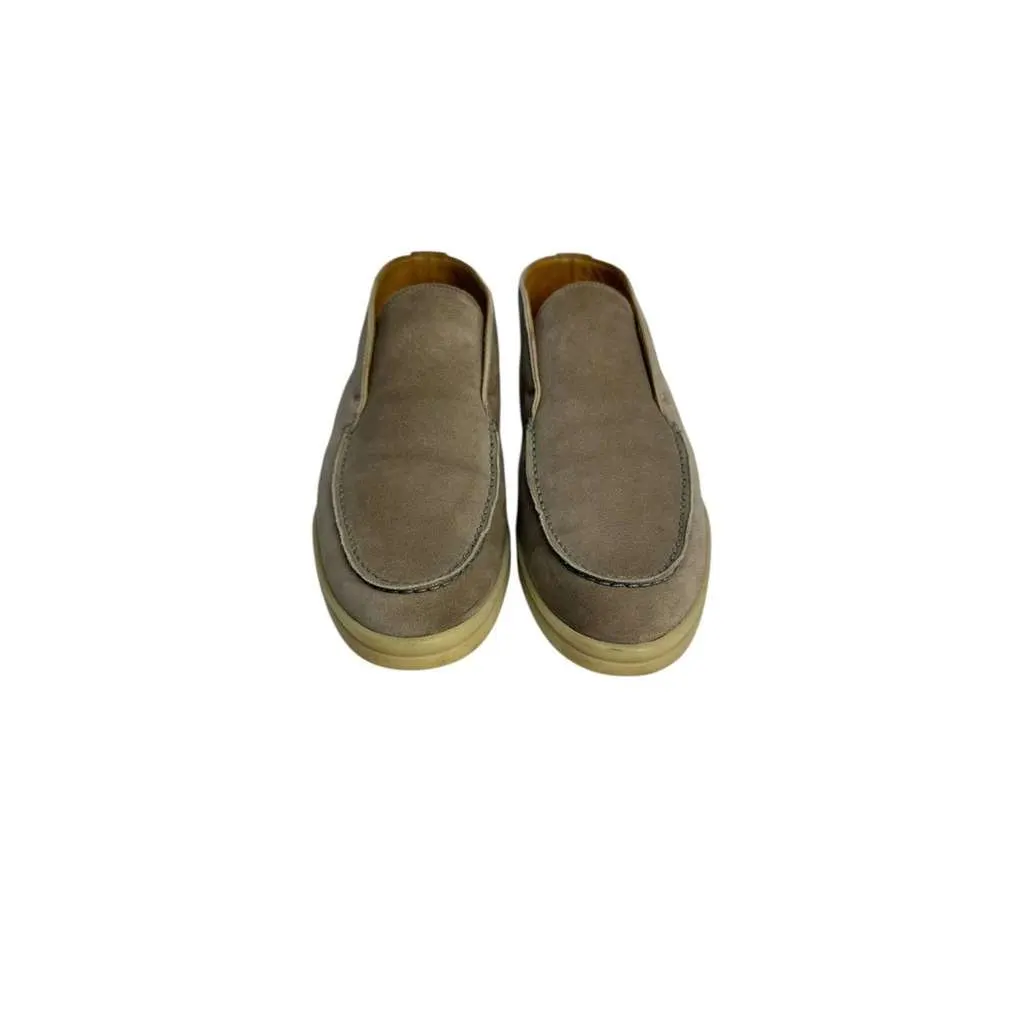 Loro Piana Dark Loafers Beige Suede Very good - Inside View