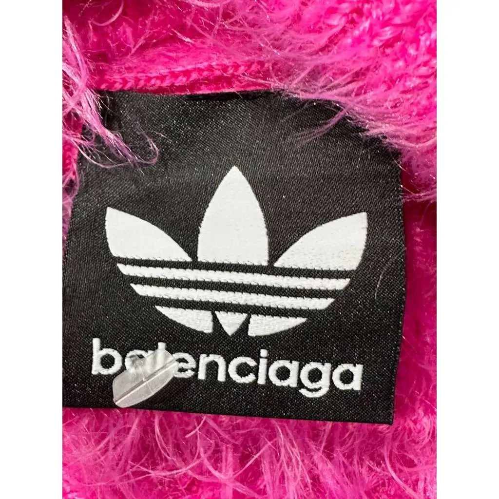 Balenciaga Bright Knit Large High Collar Pink Cotton Very good - Box View