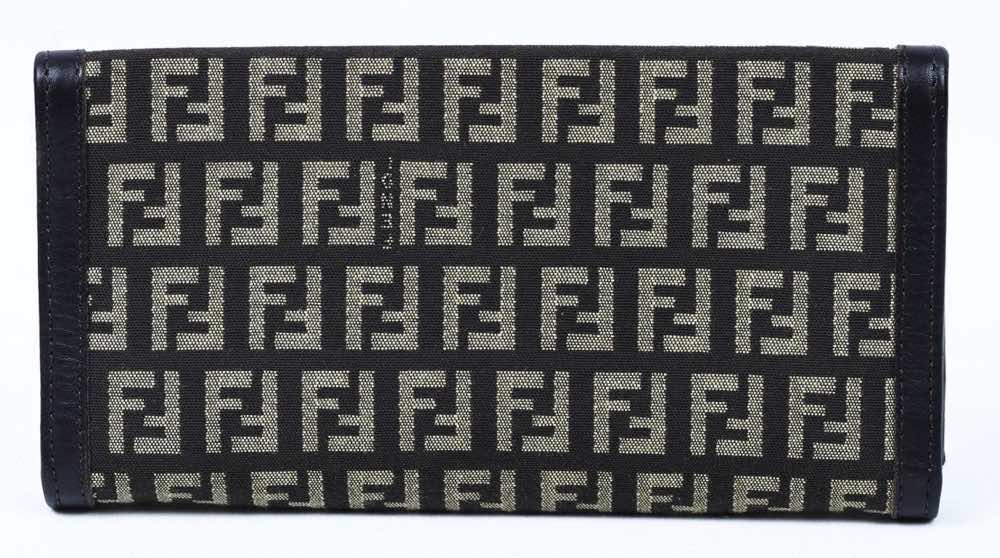 Fendi Zucca Bifold - Back view