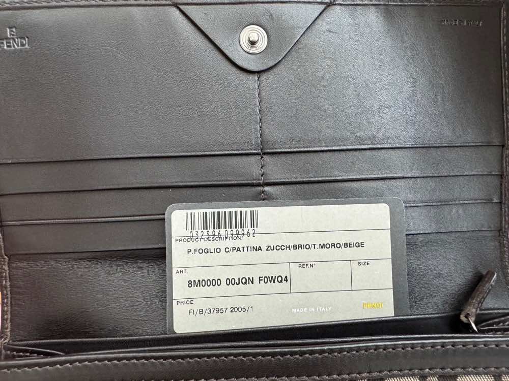 Fendi Zucca Bifold - Image 12