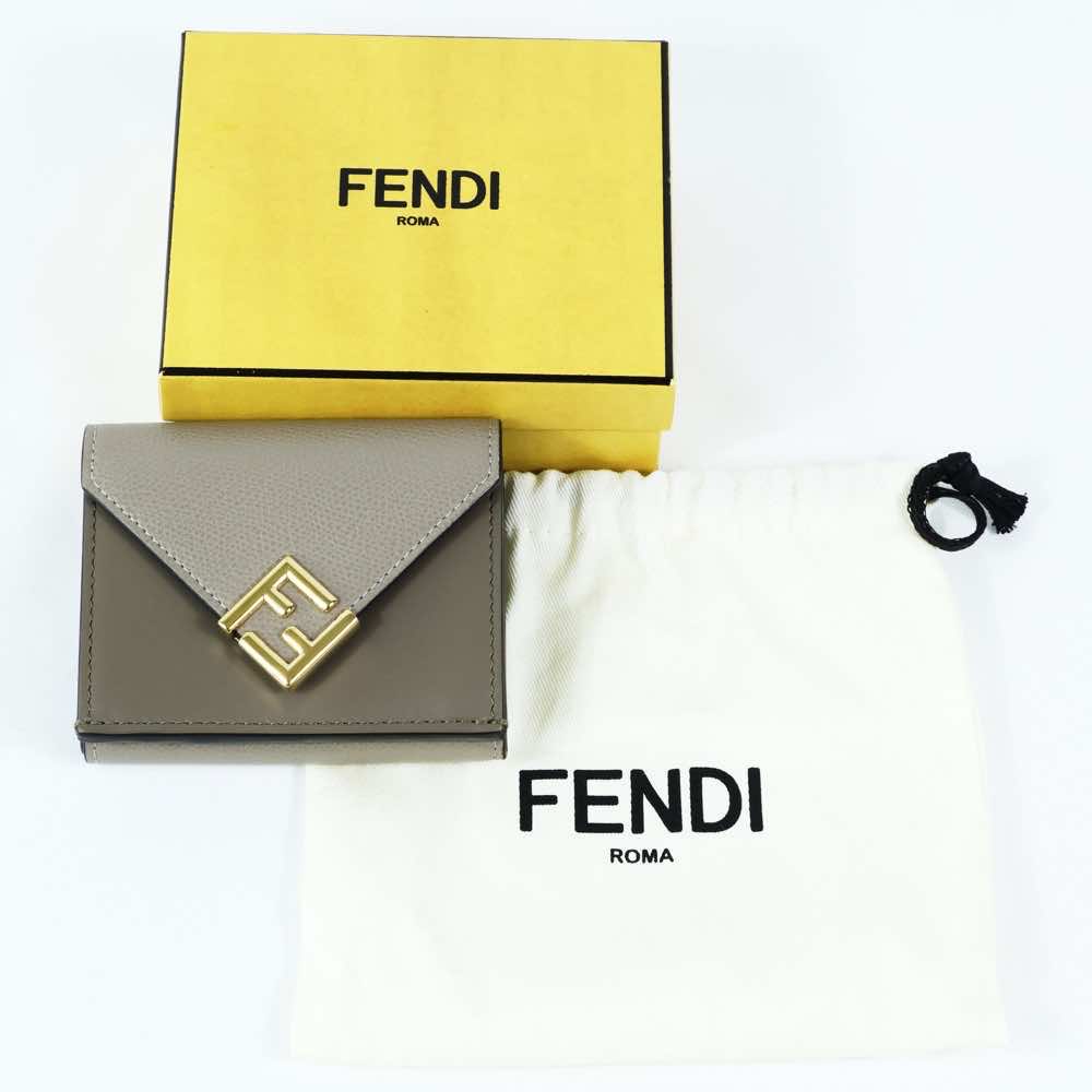 Fendi Diamond Wallet - Back view
