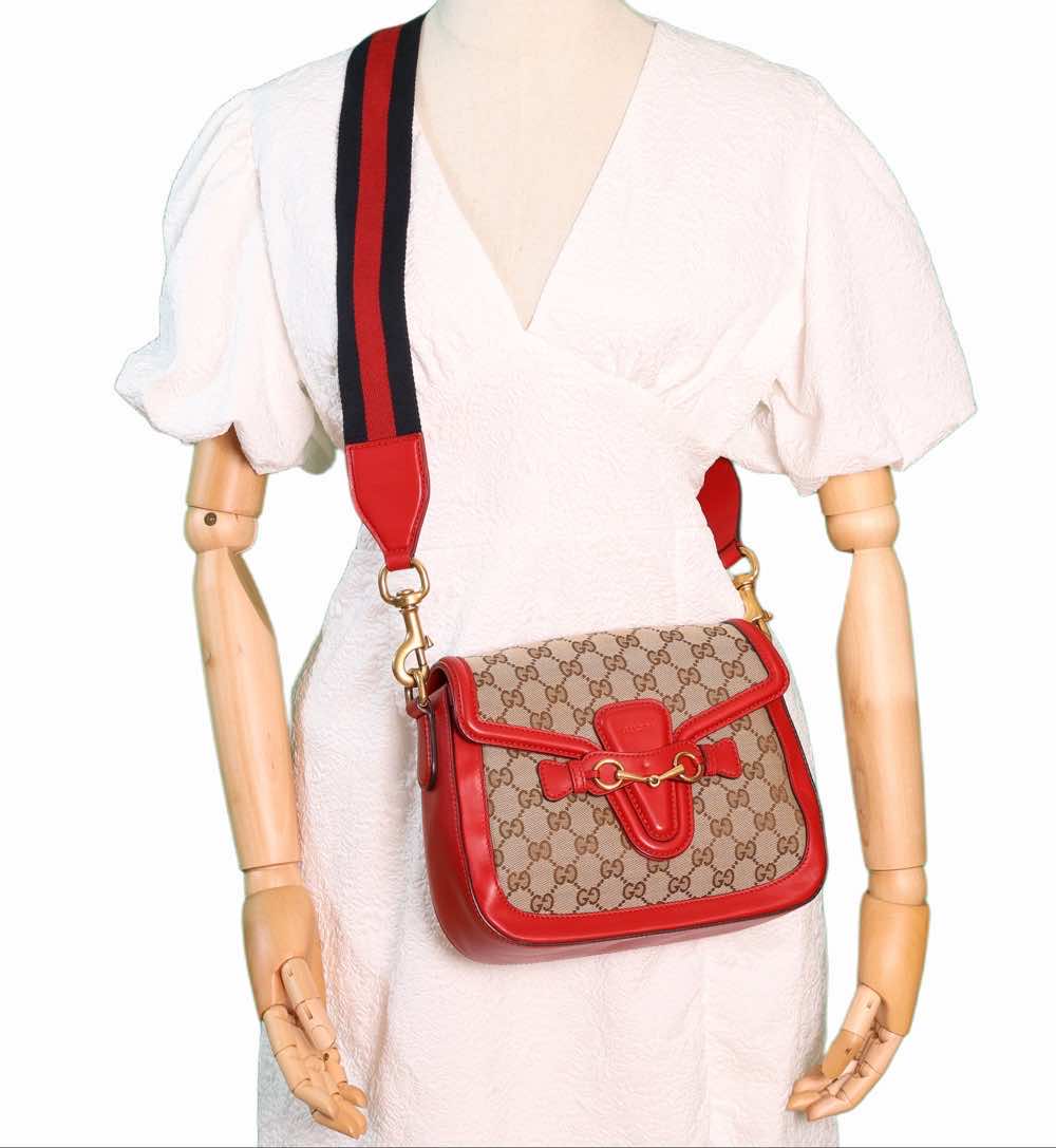 Gucci Monogram Crossbody - Side view