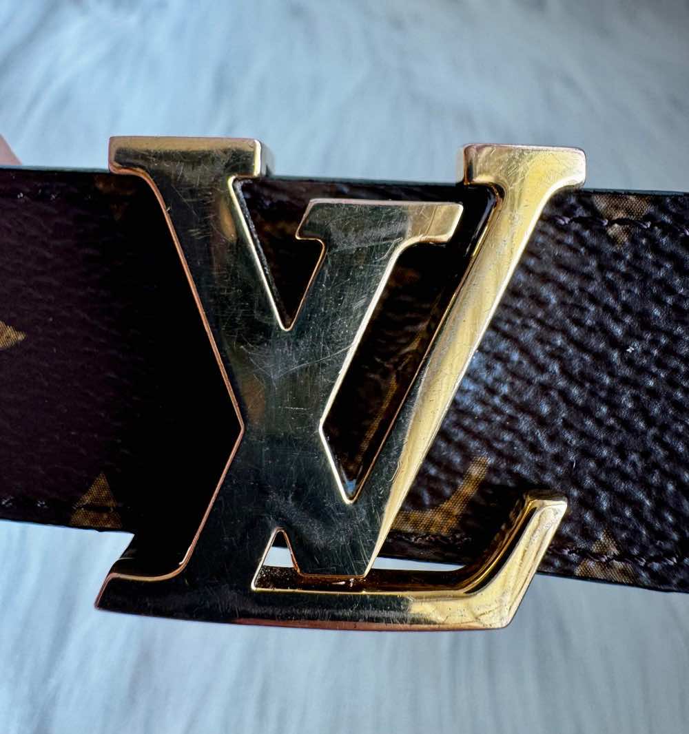 Louis Vuitton Monogram Belt - Side view
