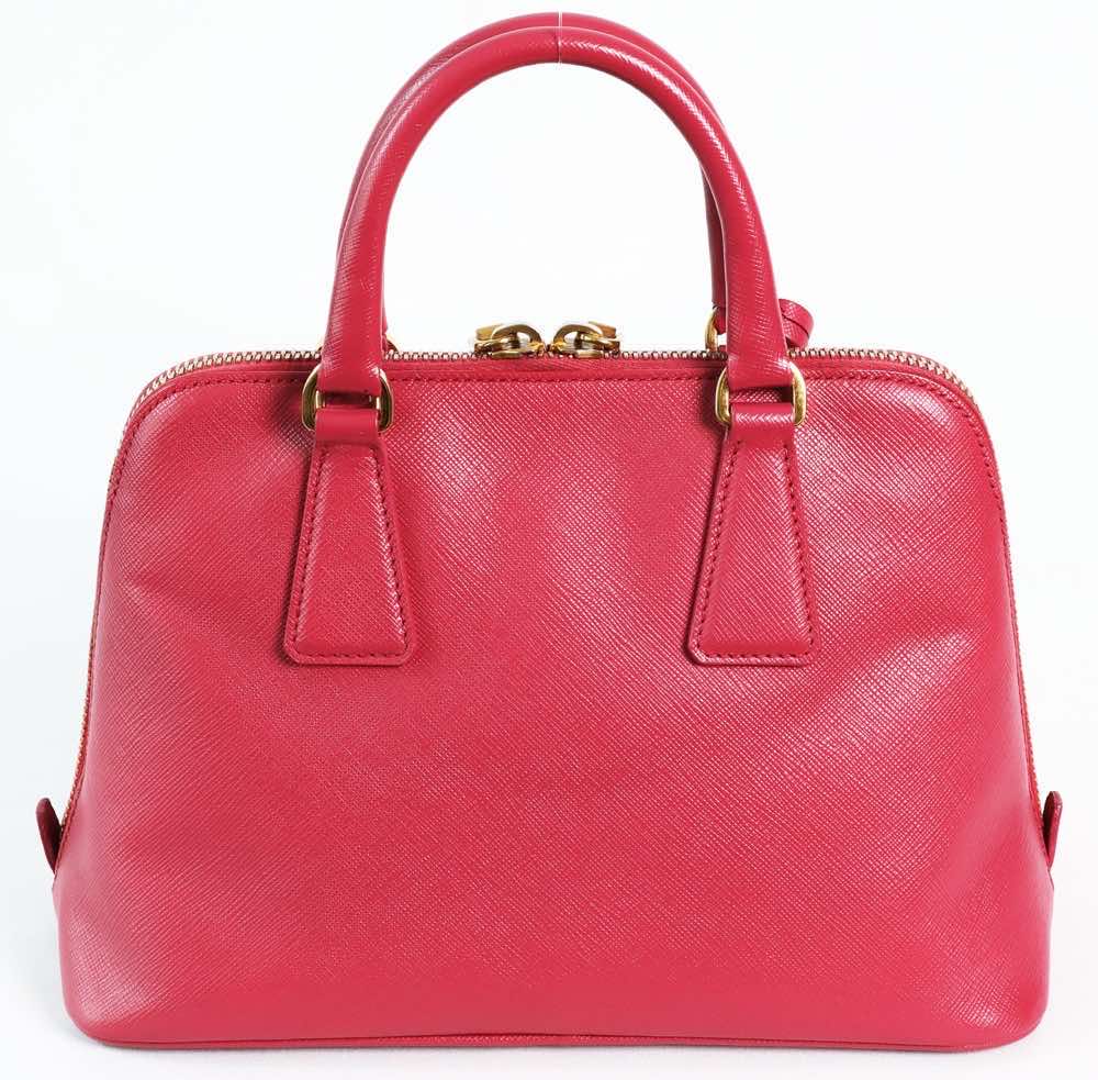 Prada Saffiano Satchel - Back view