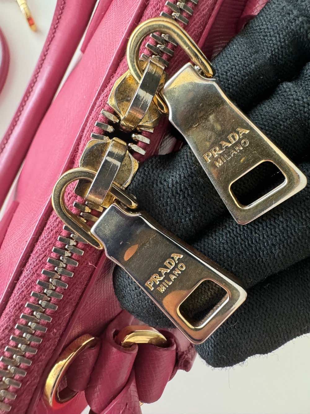 Prada Saffiano Satchel - Image 13