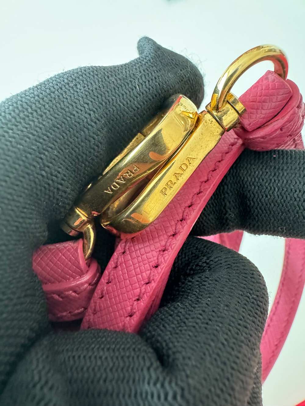 Prada Saffiano Satchel - Image 14