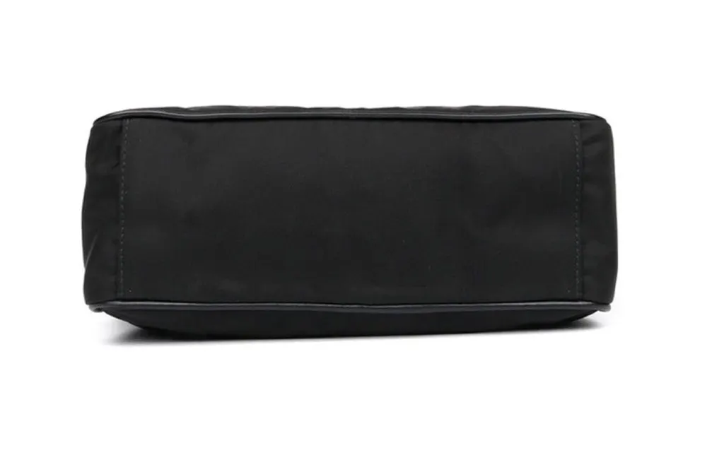 Prada Black Tessuto Nylon Crossbody 1BH089 Black Never worn, with tag - Model View