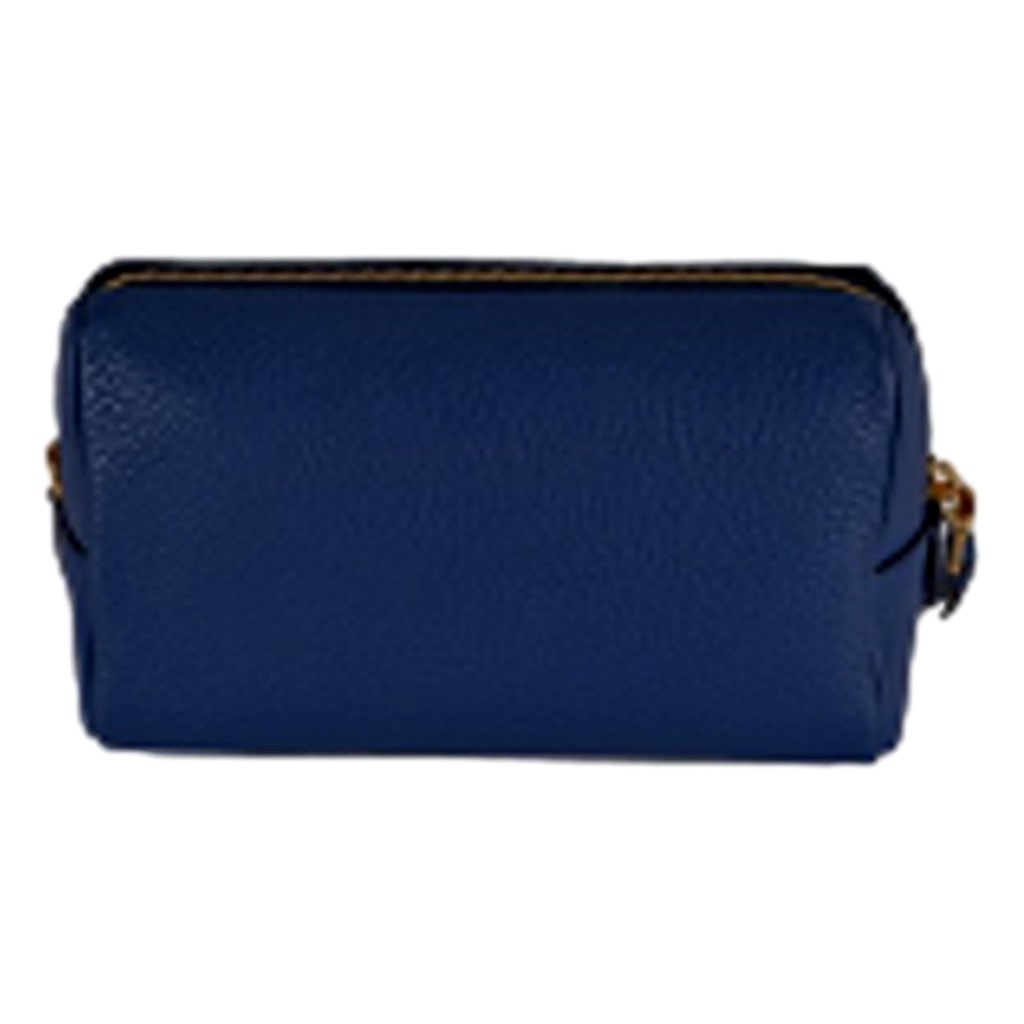 Prada Prada Contenitore Baltico Navy Blue Vitello Daino Vanity Case - Back view