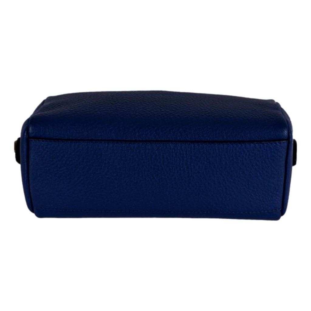 Prada Prada Contenitore Baltico Navy Blue Vitello Daino Vanity Case - Side view