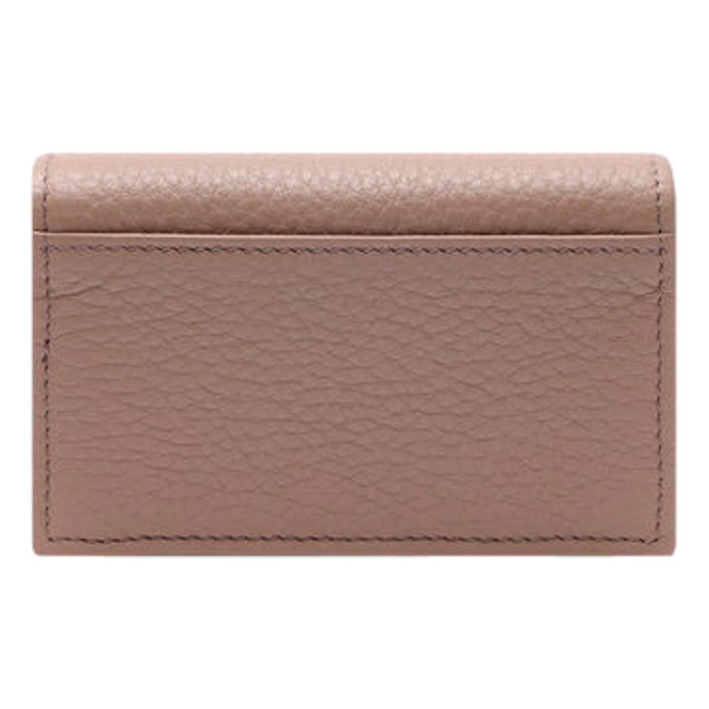 Prada Prada Women's Vitello Grain Cammeo Beige Leather Card Case Wallet - Image 6