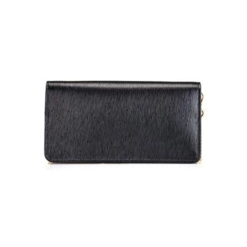 Prada Miniborse Black Vitello Move Leather Chain Cross Body Black Leather Never worn, with tag - Model View