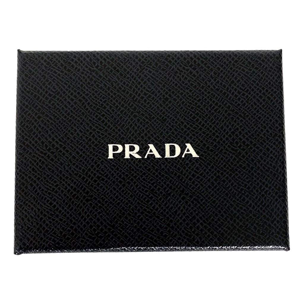 Prada Prada Vitello Move Cobalt Blue Leather Small Card Case Wallet - Image 11