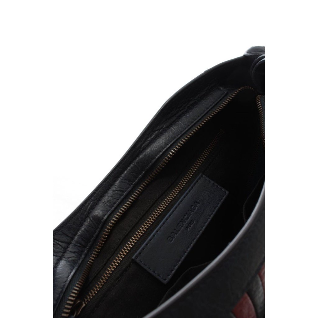 Balenciaga Balenciaga Classic City Marine Bordeaux Stripe Small Satchel Bag - Detail 2