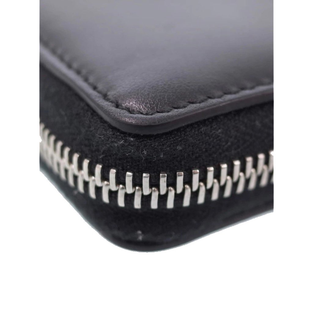 Gucci Gucci Black Leather Rainbow Blade Lightning Logo Long Wallet - Image 14