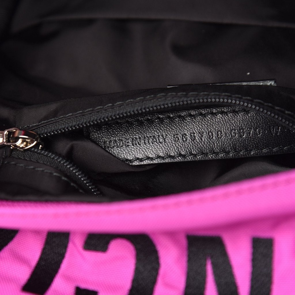 Balenciaga Balenciaga Logo Wheel Sport Nylon Pink Backpack - Image 10