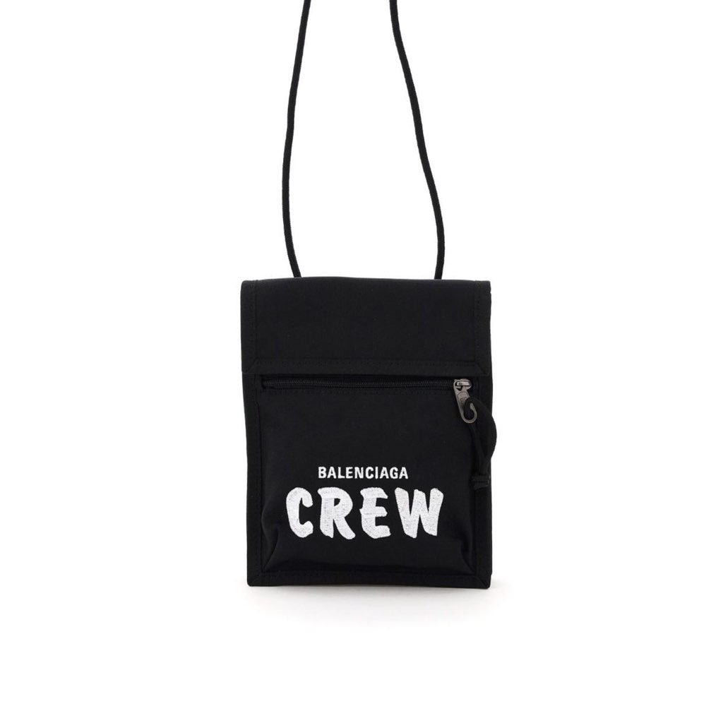 Balenciaga Balenciaga Explorer Pouch Crew Embroidery - 4