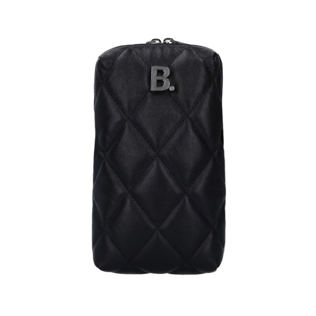 Balenciaga Balenciaga Touch Black Nappa Leather Quilted Puffy Bag - Image 6