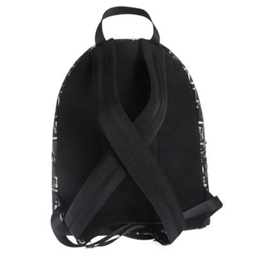Fendi Fendi FF Zucca Nylon Multicolor Camouflage Print Large Backpack - Side view