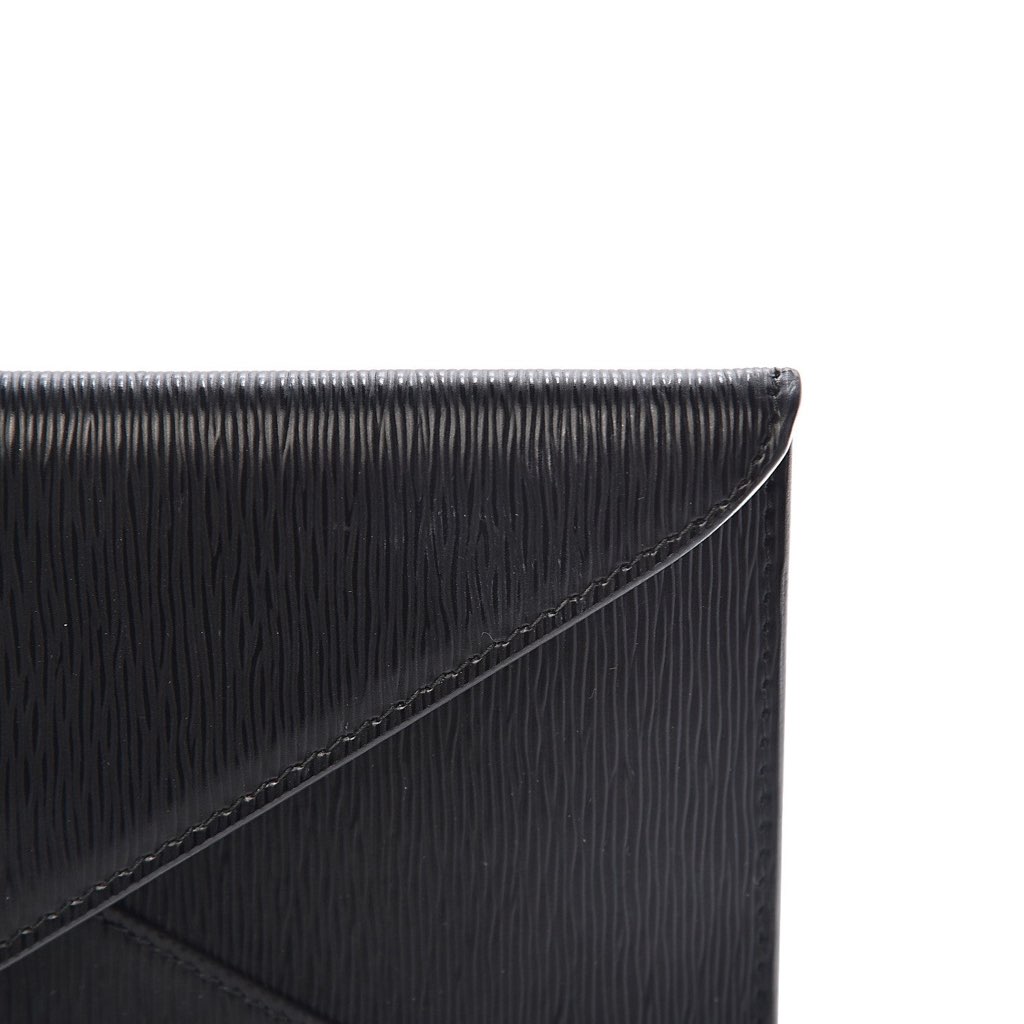 Prada Prada Black Vitello Move Leather Long Envelope Wallet - Image 6