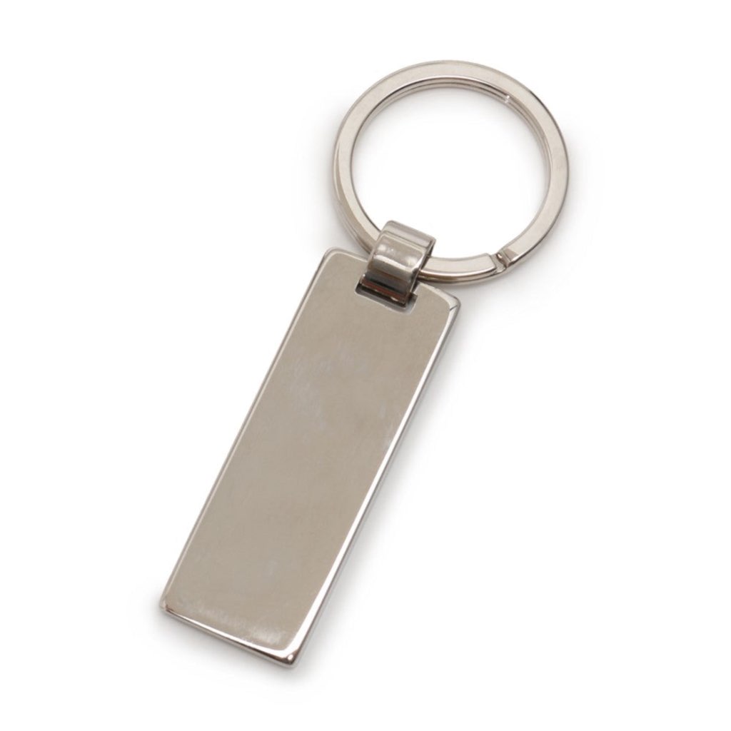 Prada Prada Rubino Red Enamel Silver Metal Keyring Keychain - Image 6