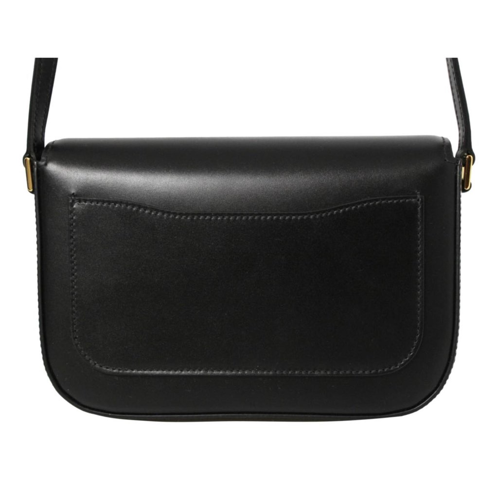 Prada Prada City Calf Leather Black Crossbody Flap Bag - Detail 1
