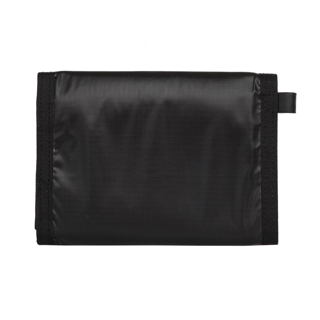 Saint Laurent Saint Laurent Nuxx Black Nylon Chain Trifold Wallet - Image 6