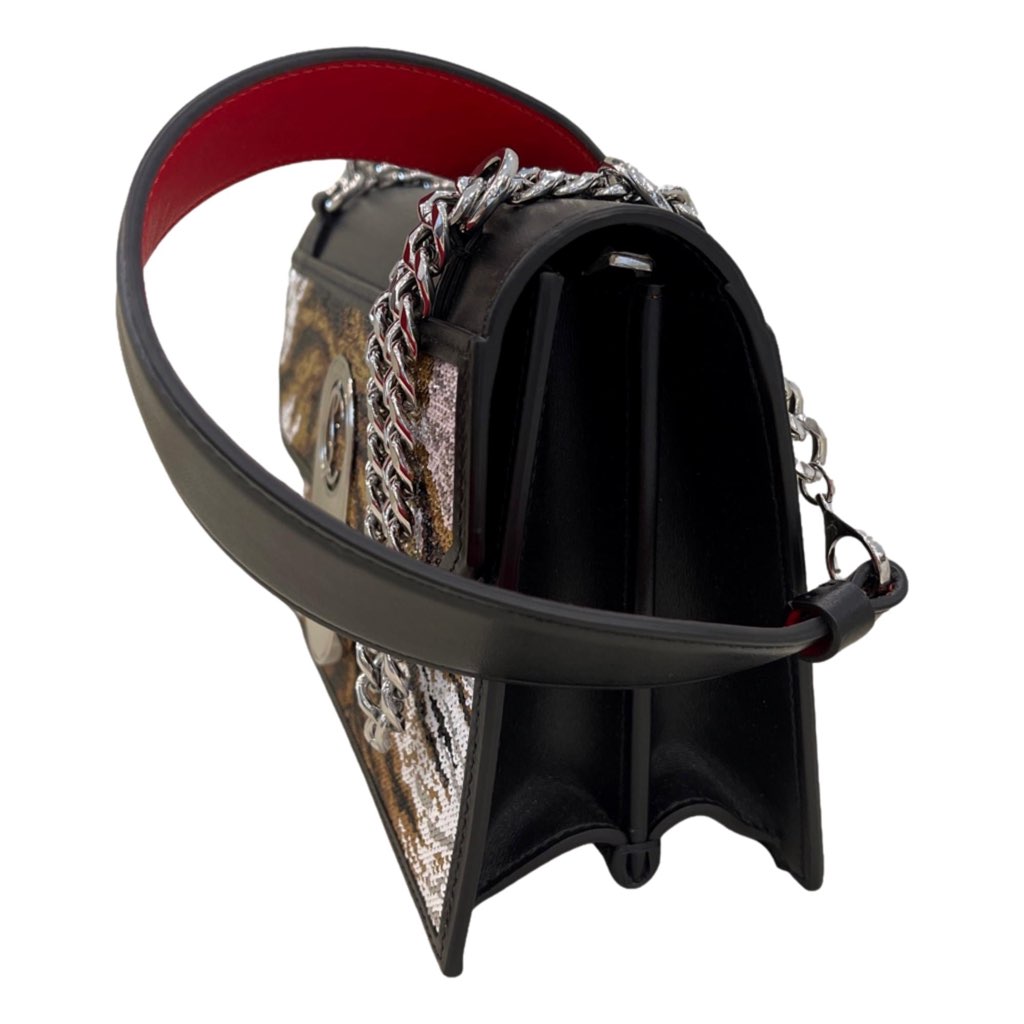 Christian Louboutin Christian Louboutin Elisa Paillettes Sequin Bengal Calf Bag - Image 6