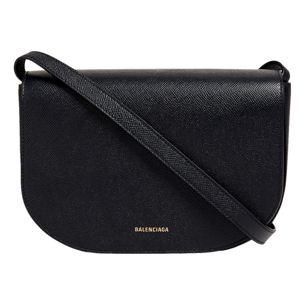 Balenciaga Balenciaga Ville Day Navy Grained Leather Shoulder Bag