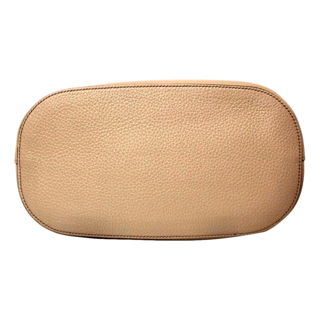 Prada Prada Vitello Phenix Cammeo Leather Stripe Strap Bucket Bag - Detail 1