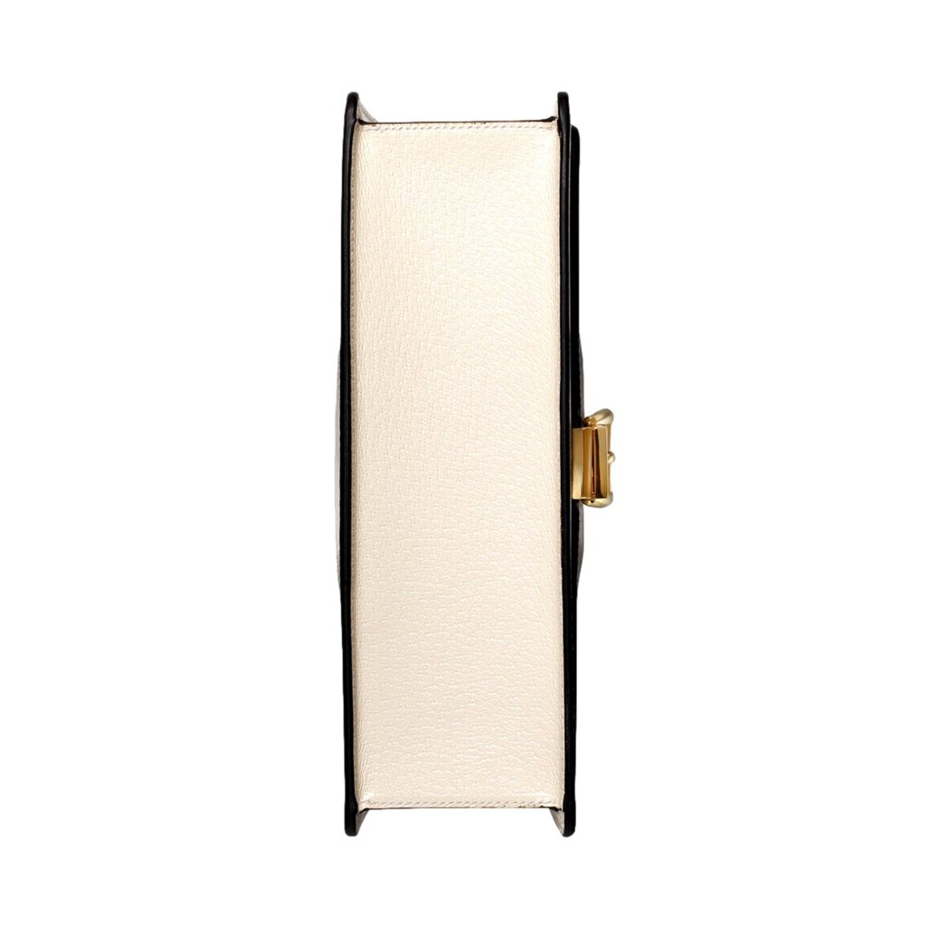 Gucci Gucci Sylvie Bee Star Ivory Leather Shoulder Bag - Image 10