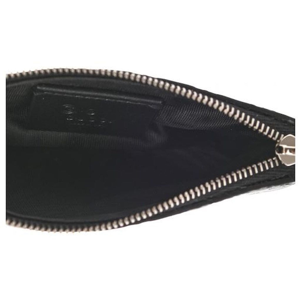 Gucci Gucci Micro GG Black Leather Key Case - 4