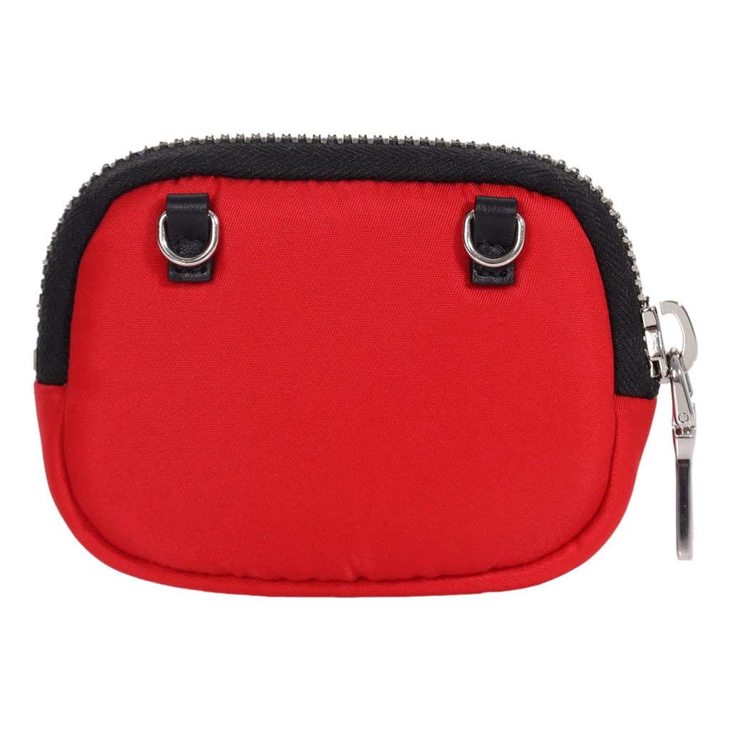 Prada Prada Tessuto Red Nylon Cargo Mini Pouch on Lanyard Neck Bag - Image 10