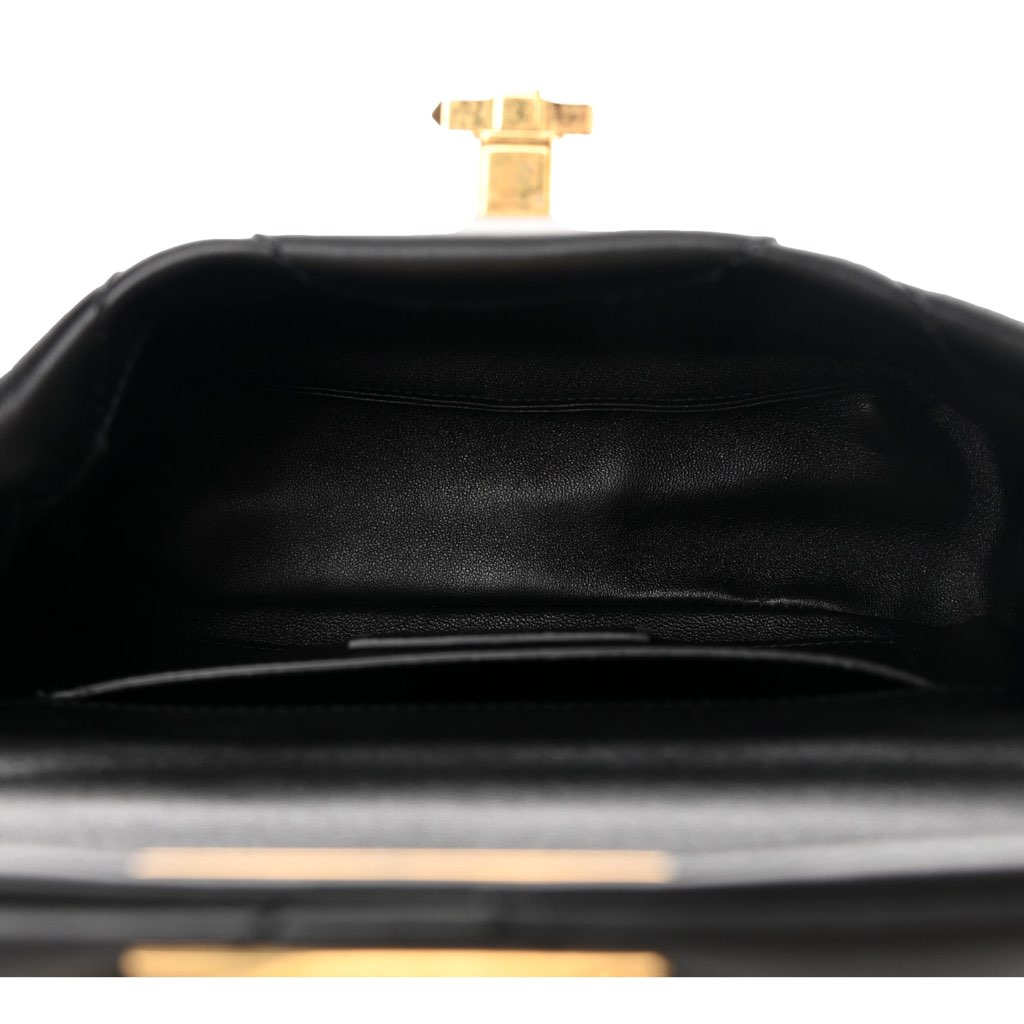Valentino Garavani Valentino Garavani Roman Stud Small Crossbody Bag Black Nappa Leather - Detail 1