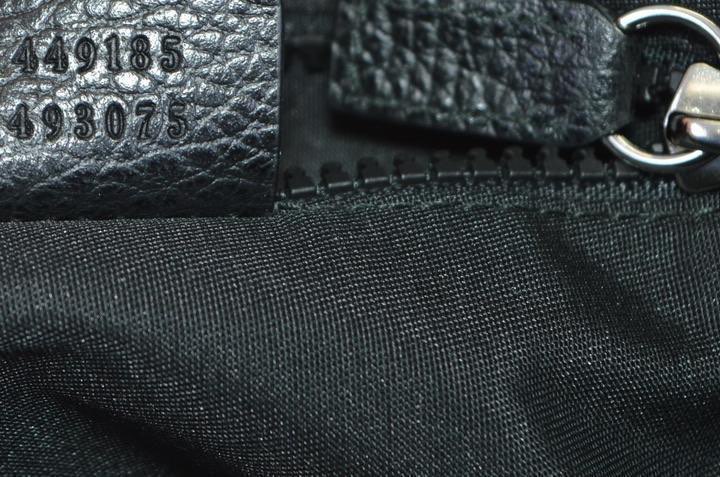 Gucci Gucci Unisex GG Guccissima Web Black Canvas Messenger Bag Crossbody - Image 10