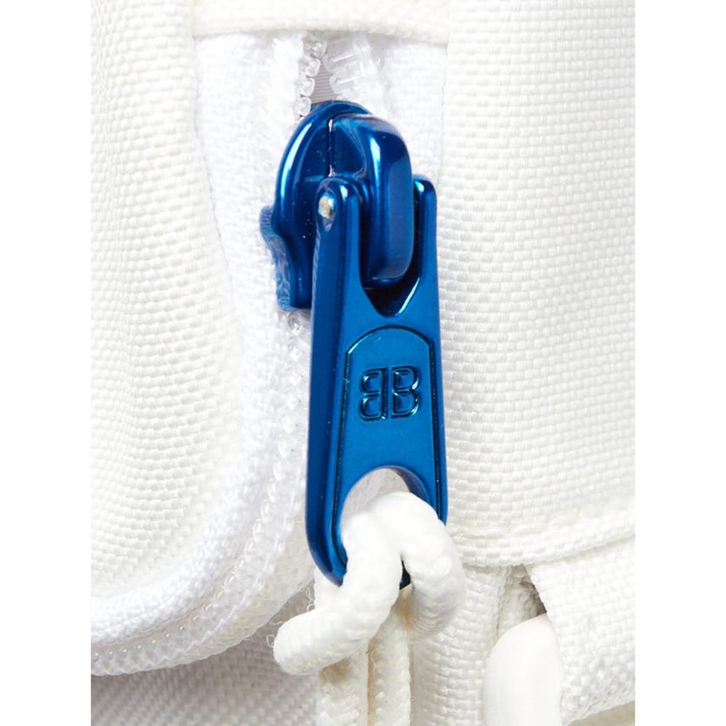 Balenciaga Balenciaga Nasa Logo Phone Holder Crossbody Bag White Recycled Nylon - Side view