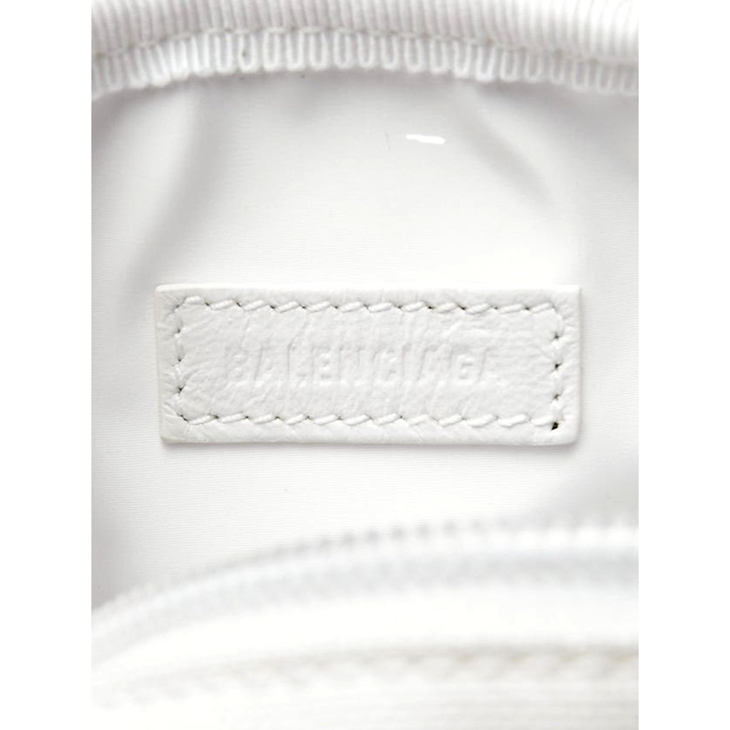 Balenciaga Balenciaga Nasa Logo Phone Holder Crossbody Bag White Recycled Nylon - Image 11