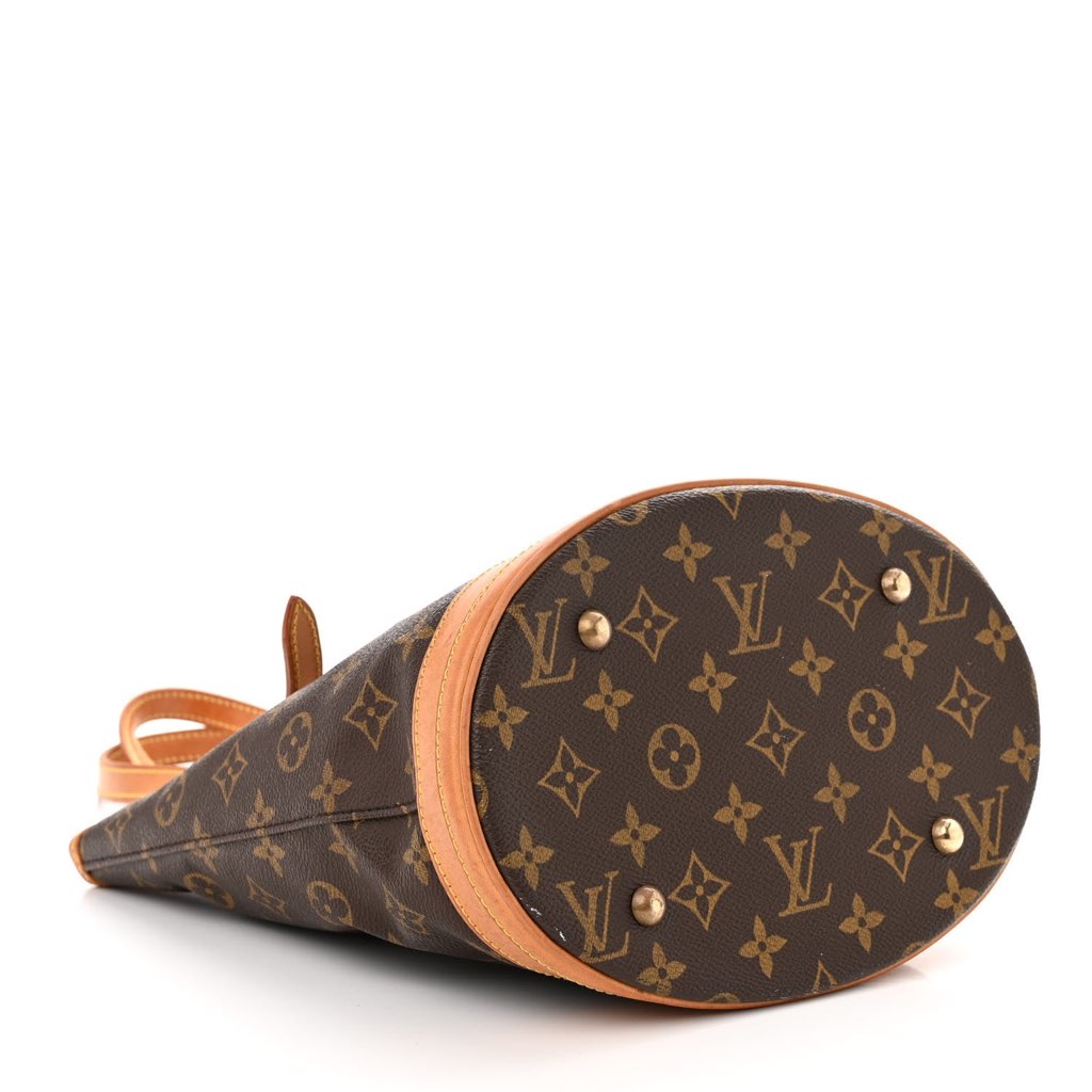 Louis Vuitton Louis Vuitton Monogram Canvas Petit Bucket Bag 23 - 4