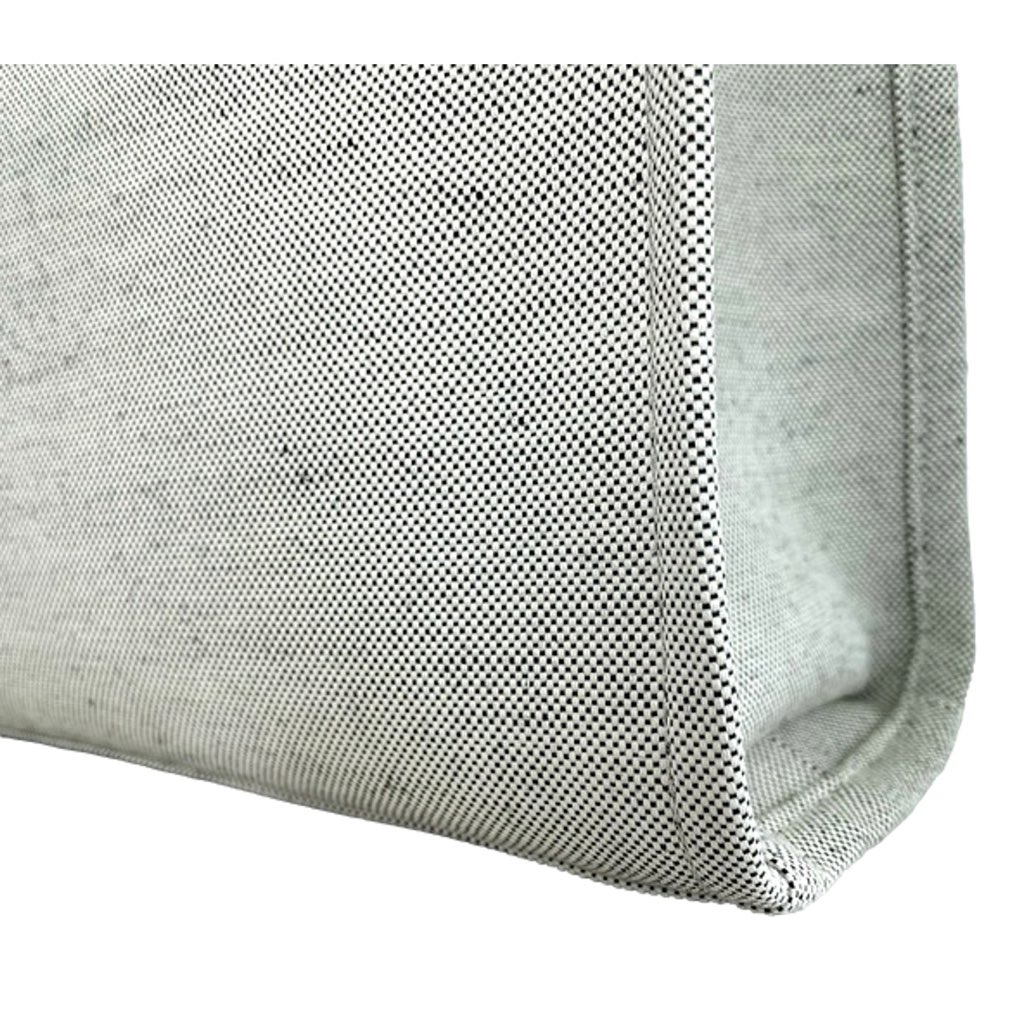 Versace Versace Ecru Canvas Studded Logo Mini Totebag - Detail 1